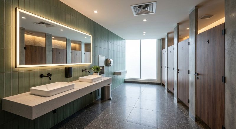 Industrial Bathroom Renovation in Boulder, CO