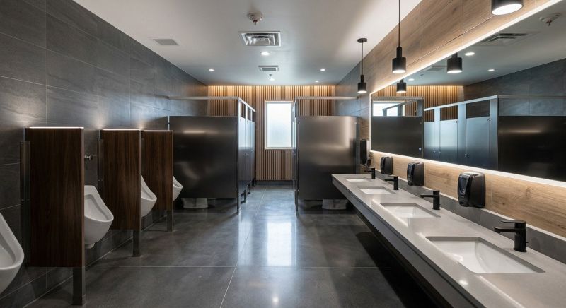 Industrial Bathroom Renovation in Charleston, SC