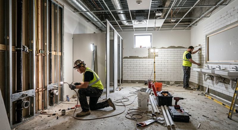 Office Restroom Renovation in Littleton, CO